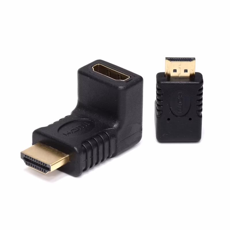 Adaptador HDMI Tipo Codo ° Miyako USA HA HDMI MF | Conexiones Discretas y Duraderas