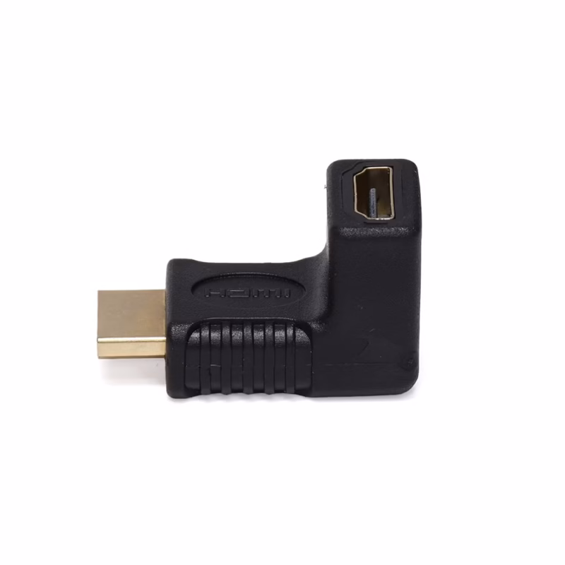 Adaptador HDMI Tipo Codo ° Miyako USA HA HDMI MF | Conexiones Discretas y Duraderas