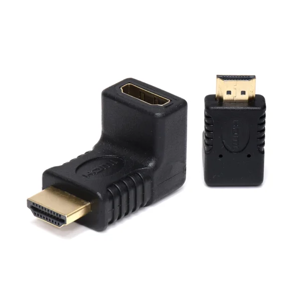 Adaptador HDMI Tipo Codo 90° Miyako USA HA-HDMI2-MF: Conexiones HDMI Discretas y sin Enredos