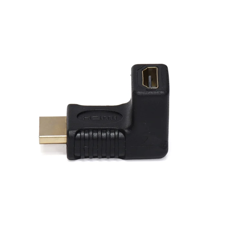 Adaptador HDMI Tipo Codo 90° Miyako USA HA-HDMI2-MF: Conexiones HDMI Discretas y sin Enredos