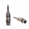 Adaptador Plug Estéreo a Canon Hembra High Full Max ZZ GLD | Conexión de Audio Profesional