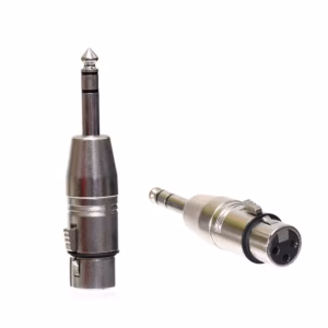 Adaptador Plug Estéreo a Canon Hembra High Full Max ZZ GLD | Conexión de Audio Profesional