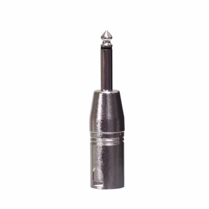 Adaptador Plug Mono a Canon Macho High Full Max ZZ-YSR2020 | Conexión de Audio Profesional, Adaptador Canon XLR Macho a Plug 1/4 Monoaural