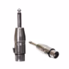 Adaptador Plug Monoaural mm a Canon XLR Hembra | High Full Max ZZ YSR | Conexión de Audio Profesional