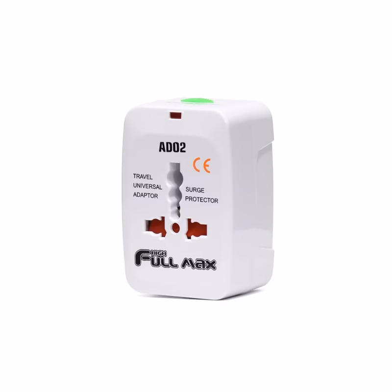 Adaptador de Viaje Universal High Full Max ZZ AD | Carga USB y Enchufes Internacionales