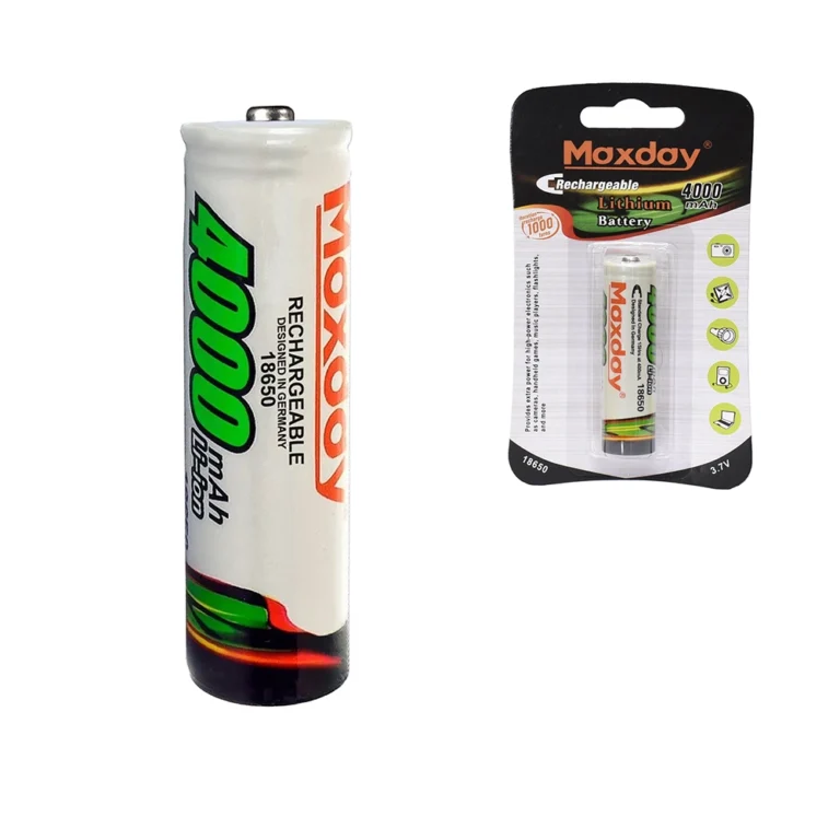 Batería Recargable 18650 Maxday ZZ-MD-1088: Energía Confiable para Tus Dispositivos