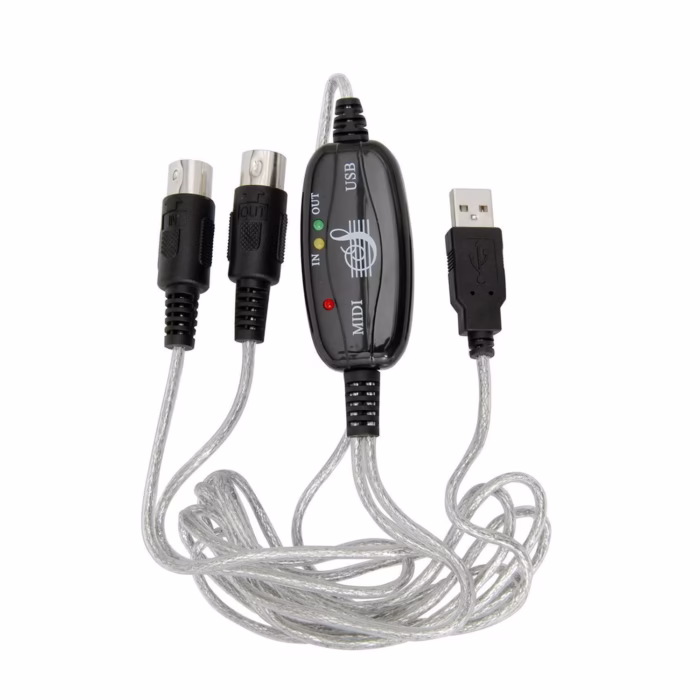 Cable MIDI a USB  American NET GP  MIDI R Tu Puente Musical al Mundo Digital