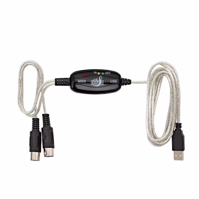 Cable MIDI a USB  American NET GP  MIDI R Tu Puente Musical al Mundo Digital