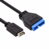 Adaptador USB  Tipo E Macho a IDCP USB  | Expande la Conectividad de tu Placa Madre