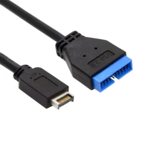 Adaptador USB 3.1 Tipo E Macho a IDC20P USB 3.0 | Expande la Conectividad de tu Placa Madre