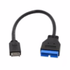 Adaptador USB  Tipo E Macho a IDCP USB  | Expande la Conectividad de tu Placa Madre