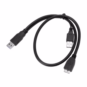 Cable Micro USB 3.0 a 2 USB | 60cm | American Net GP-020CTMS | Transferencia Rápida y Alimentación Extra