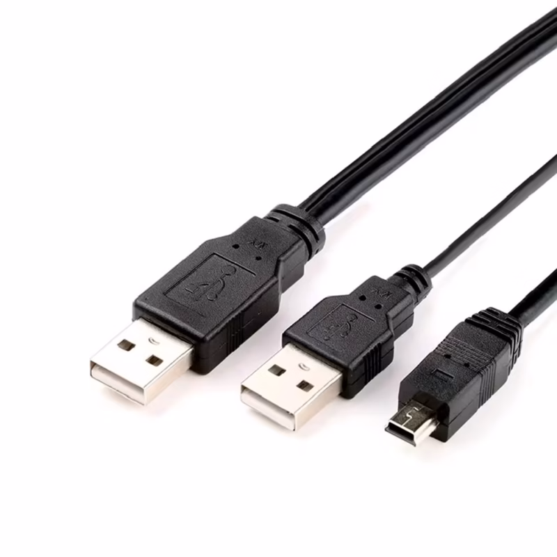 Cable Mini USB a  USB  American NET GP  V USB | Alimentación Extra y Conexión Estable