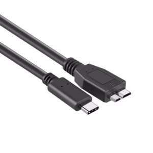 Cable USB-C a Micro USB 3.0 | 50cm | Transferencia Rápida para Discos Duros Externos