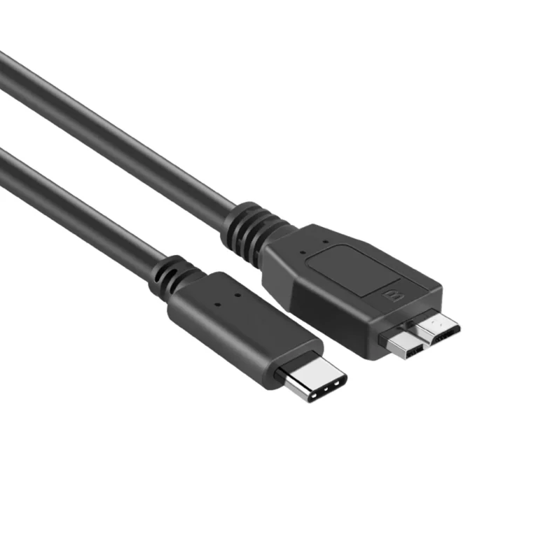 Cable USB-C a Micro USB 3.0 | 50cm | Transferencia Rápida para Discos Duros Externos