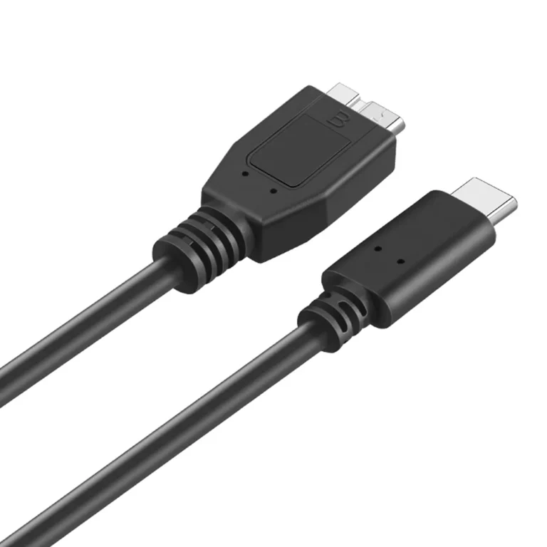 Cable USB-C a Micro USB 3.0 | 50cm | Transferencia Rápida para Discos Duros Externos