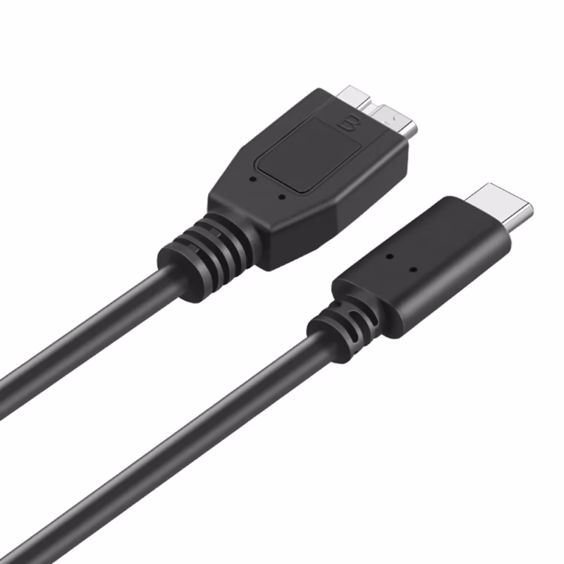 Cable USB-C a Micro USB 3.0 para Disco Externo ADP-206___01 Cable USB C a Micro USB | cm | Transferencia Rápida para Discos Duros Externos