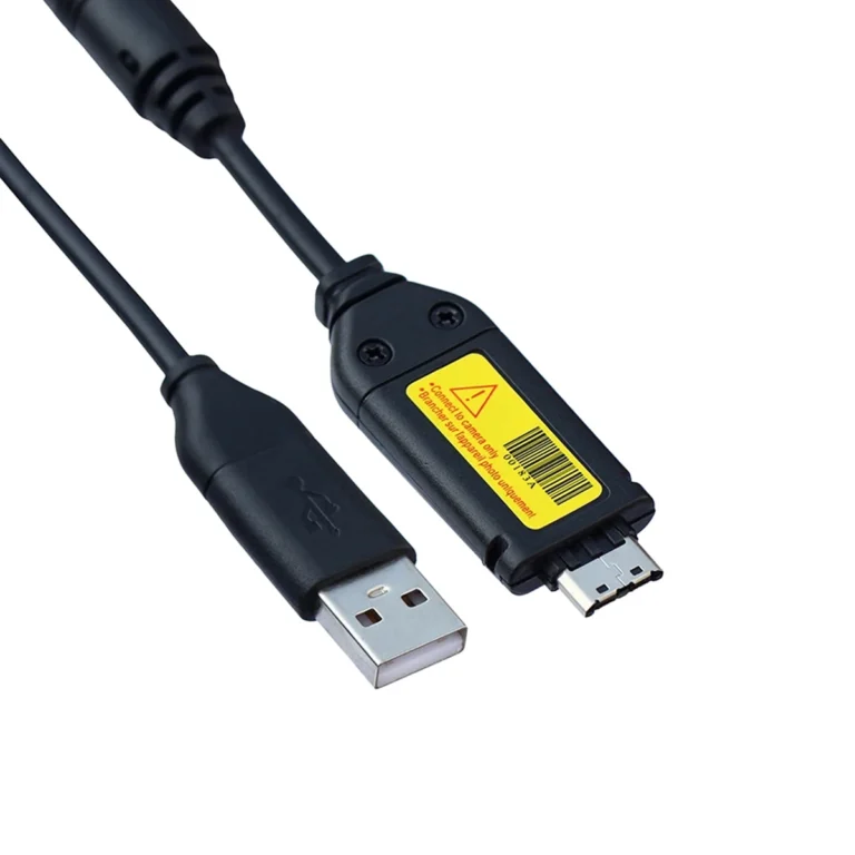 Cable USB para Cámara Samsung SUC-C3, C5, C7, WB, ES, ST, PL | Carga y Transferencia de Datos