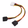 Cable de Poder Molex a  SATA  Pines ADP  Solución de Alimentación para Tus Unidades SATA