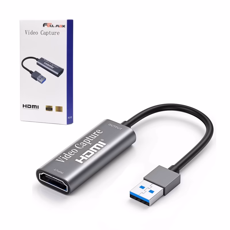 Capturador HDMI por USB  High Full Max ZZ HU  | Grabación y Streaming en Full HD