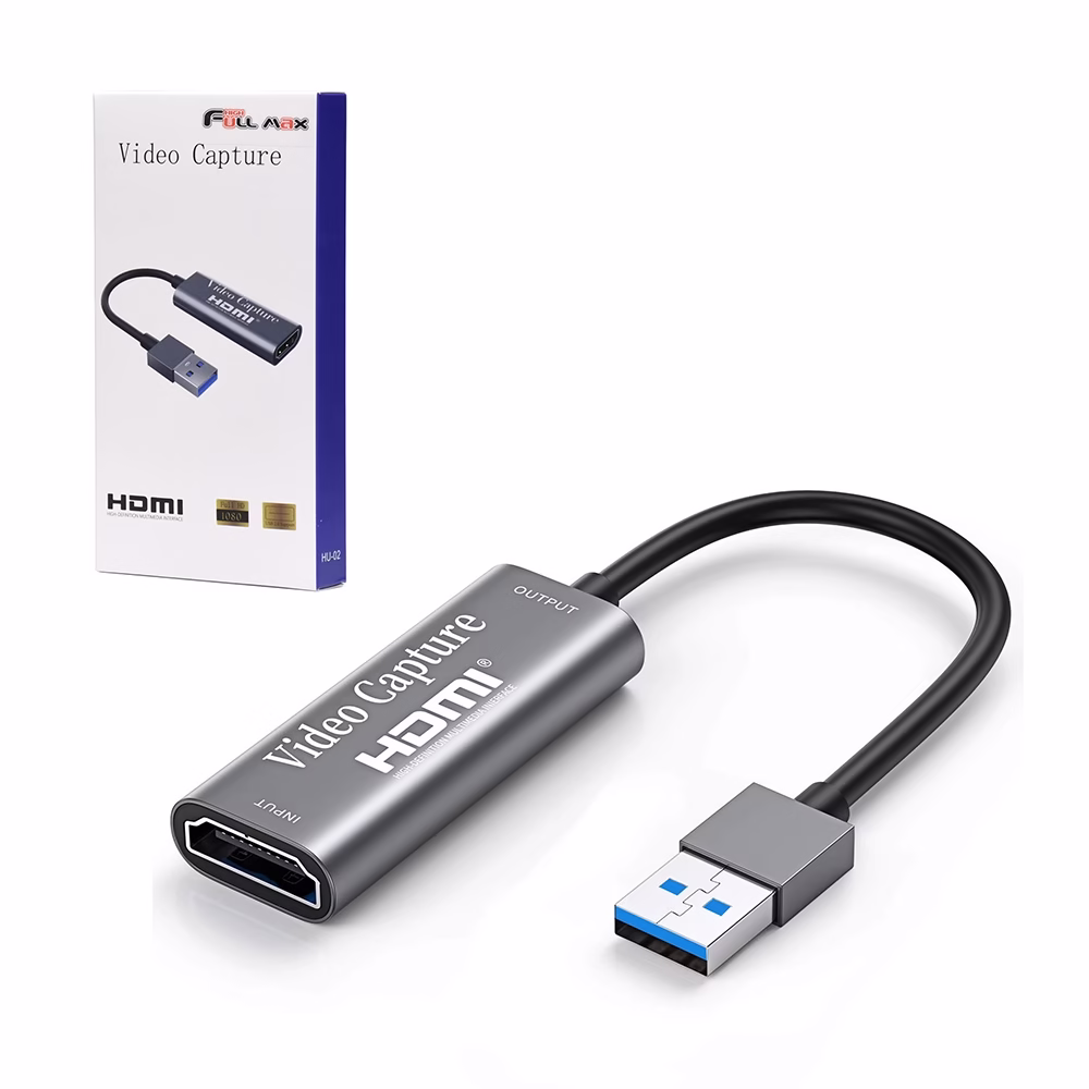 Capturador HDMI por USB  High Full Max ZZ HU  | Grabación y Streaming en Full HD