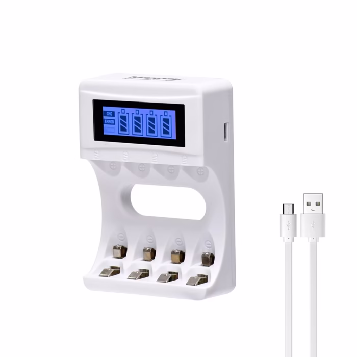 Cargador de Pilas AAAAA Ni MHNi Cd Maxday ZZ MD A | Carga Rápida por USB