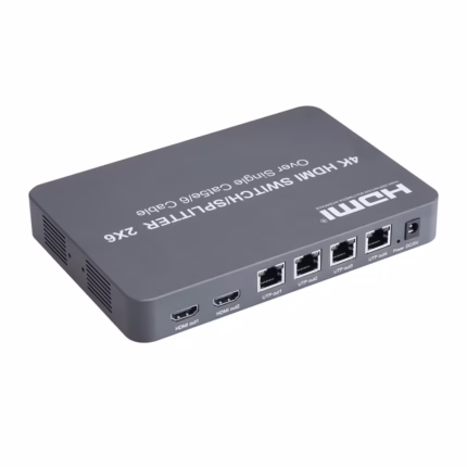 Extensor HDMI 2x4 Salidas 120M por UTP American NET GP-HDSS2-6 | Distribución y Extensión HDMI Profesional