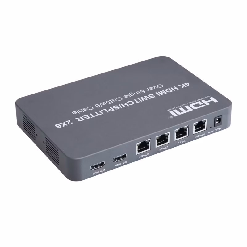 Extensor HDMI × Salidas M por UTP American NET GP HDSS  | Distribución y Extensión HDMI Profesional