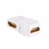 Jack HDMI Tipo Codo ° Trautech PE AD | Keystone HDMI para Instalaciones Empotradas | Conexión Ultra HD K