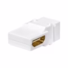 Jack HDMI Tipo Codo ° Trautech PE AD | Keystone HDMI para Instalaciones Empotradas | Conexión Ultra HD K