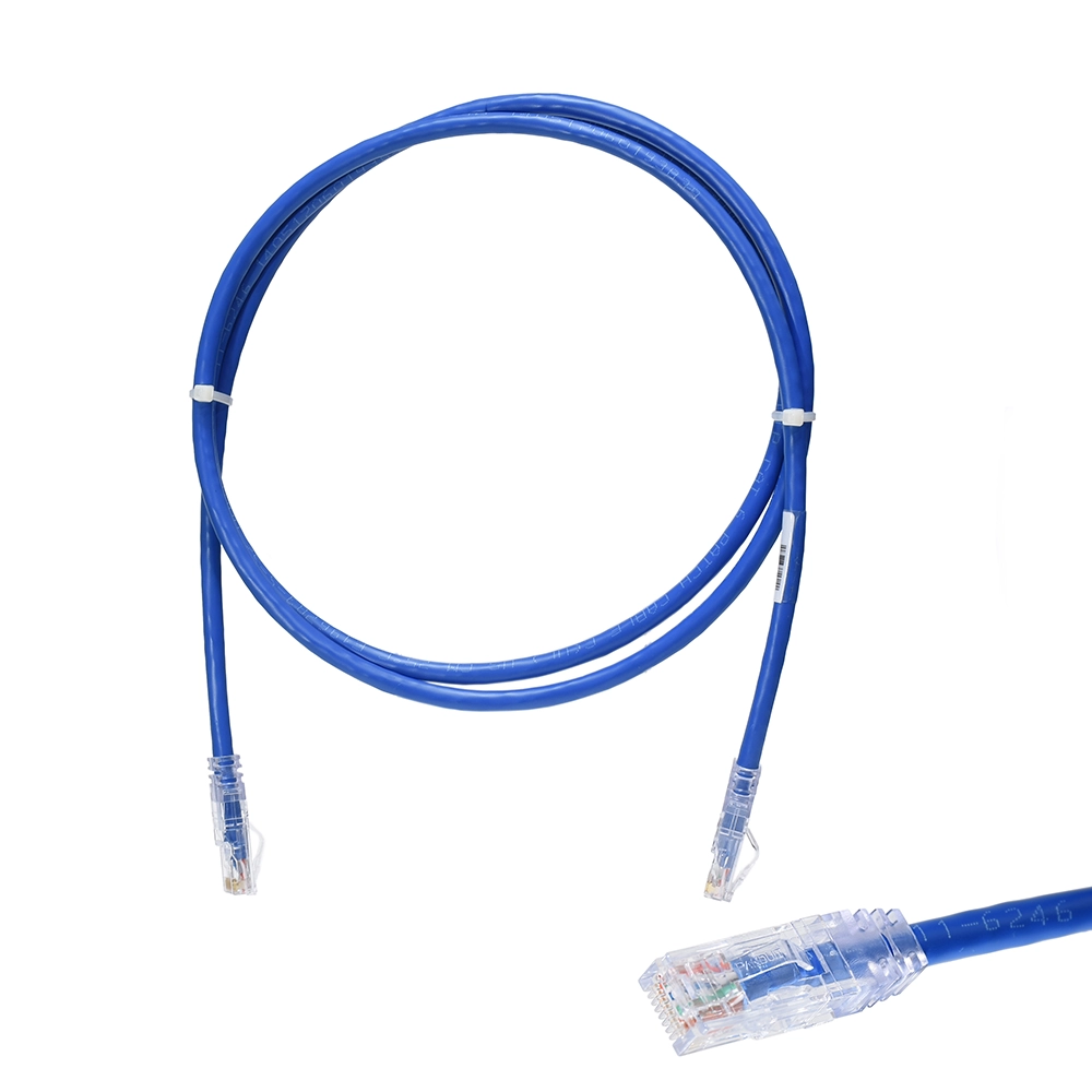 Patch Cord Cat6 NetKey 5ft Azul NK6PC5BUY | 1.5 Metros | Gigabit: Conexión Gigabit Ethernet Confiable y Compacta