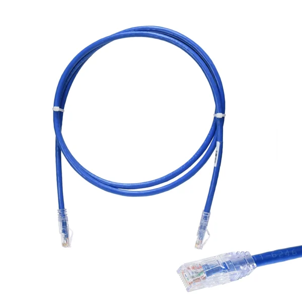 Patch Cord Cat6 NetKey 7ft Azul NK6PC7BUY | 2.1 Metros | Gigabit: Conexión Gigabit Ethernet Confiable para tu Red