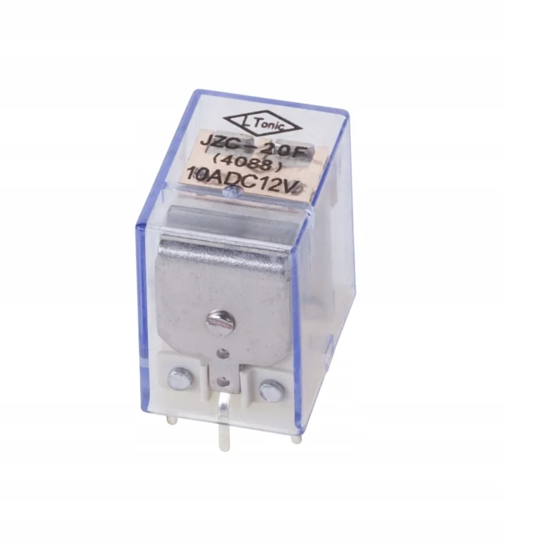Relay Magnético 12V 10A JZC-20F 4088 | Control de Potencia y Automatización | Calidad Industrial