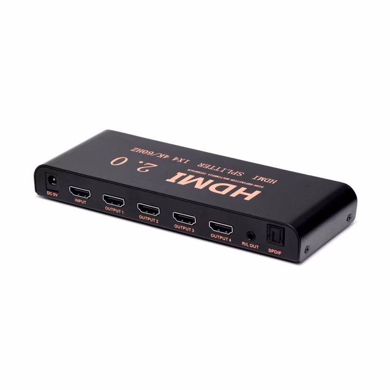 Splitter HDMI × K con Extractor de Audio SM F