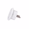 Adaptador Schuko a Toma Universal Opalux OP  BL Conexión Global en Tu Hogar Adaptador Schuko Adaptador Viajero con enchufe Inglés