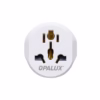 Adaptador Schuko a Toma Universal Opalux OP  BL Conexión Global en Tu Hogar Adaptador Schuko Adaptador Viajero con enchufe Inglés