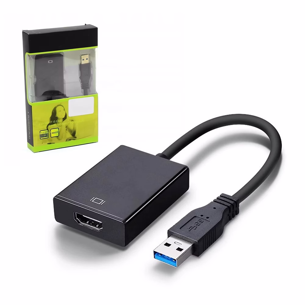 Adaptador USB a HDMI Full HD p OX Expande tu Pantalla con Facilidad