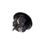 Adaptador Universal para Toma Corriente Schuko | Opalux OP-605-2NG, Adaptador Schuko con Toma Universal, Adaptador Viajero