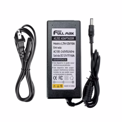Adaptador de Corriente 12V 10A High Full Max LTH-12V10A(HFM): Potencia Confiable para tus Dispositivos, Adaptador de Voltaje 12V 10A