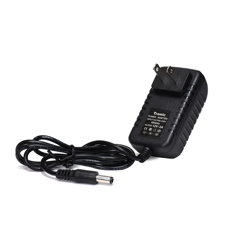 Adaptador de 12V 2A Tronic 12V2A-DC1 | Punta 5.5x2.5mm : Energía Constante para tus Dispositivos, Adaptador de Corriente 12V 2A
