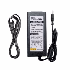 Adaptador de Corriente 12V 8A | Conector Plug DC 5.5*2.52mm | High Full Max LTH-12V8A(HFM): Potencia Confiable para tus Dispositivos, Adaptador de Corriente 12V 8A, Convertidor DC 12V8A