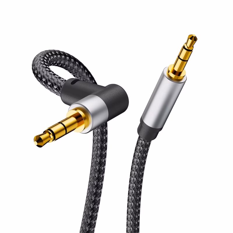 Cable Auxiliar Daycell AC19 Mini Plug 3.5mm Estéreo 3.5mm en Nylon 1.2M____01 Cable Auxiliar Daycell AC | Mini Plug mm Estéreo mm en Nylon M
