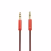 Cable Auxiliar LDNIO LS Y de  Metro | Conector Gold | MiniPlug mm