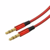 Cable Auxiliar LDNIO LS Y de  Metro | Conector Gold | MiniPlug mm