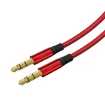 Cable Auxiliar LDNIO LS-Y01 de 1 Metro | Conector Gold | MiniPlug 3.5mm