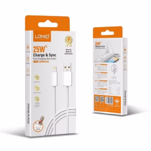 Cable Lightning de 1 Metro para iPhone/iPad | 25W | LDNIO LS891: La Combinación Perfecta de Velocidad, Durabilidad y Estilo