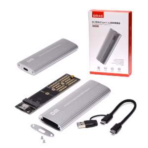 Carcasa para Memorias M2 Protocolo Dual NVMe NGFF SATA DM HD1300: Velocidad y Versatilidad en tus Manos