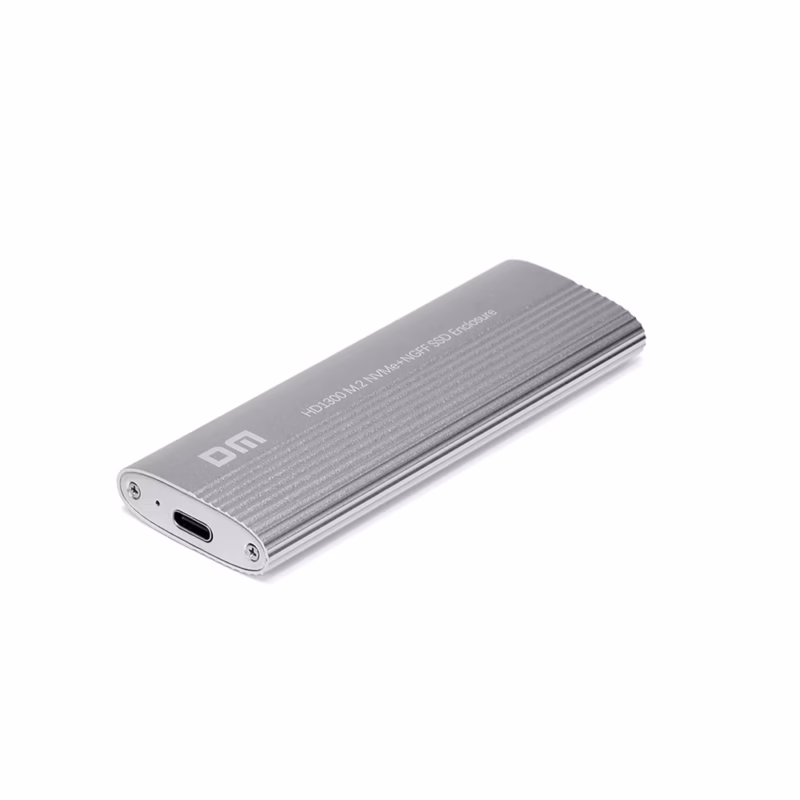 Carcasa para Memorias M Protocolo Dual NVMe NGFF SATA DM HD Velocidad y Versatilidad en tus Manos