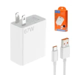 Cargador Rápido para XIAOMI de 67W Daycell PA67