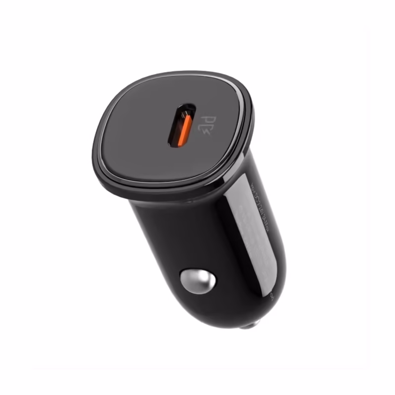 Cargador USB-C de 30W para Auto o Camión (PD+PPS) LDNIO C106____01 Cargador USB-C de 30W para Auto o Camión (PD+PPS) LDNIO C106